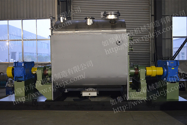 6000L雙傳動(dòng)球閥出料型捏合機