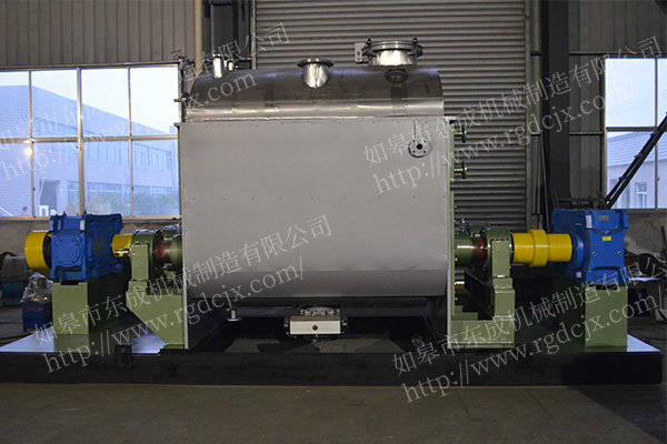 6000L雙傳動(dòng)球閥出料型捏合機